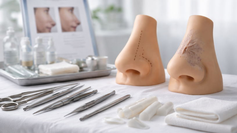 Haeckel Cabral Moraes ressalta que a rinoplastia secundária exige planejamento detalhado e domínio anatômico para reduzir riscos.