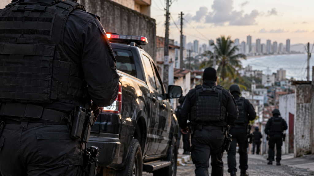 Megaoperação contra o Comando Vermelho cumpre 94 mandados de prisão em 14 cidades do Ceará